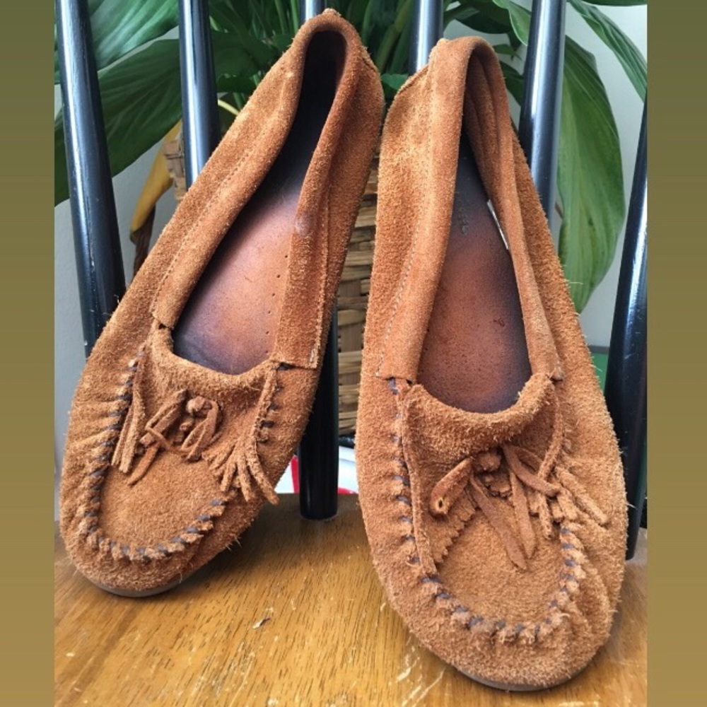 Suede Moccasins!